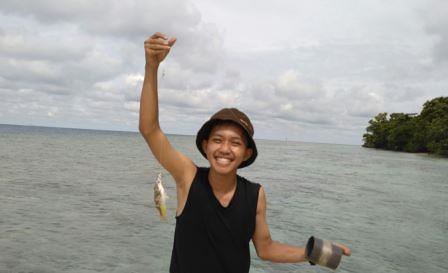 mancing di pulau opak