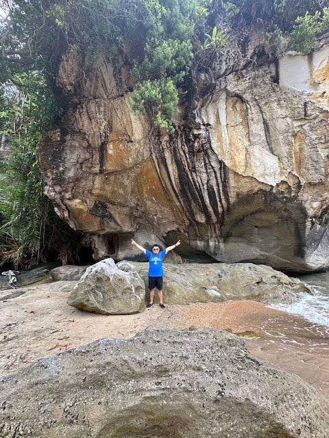 Bebatuan yang ada di Bako National Park