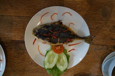 Ikan Jebong bakar asli dari Karimata ala  Canopy Center Pontianak