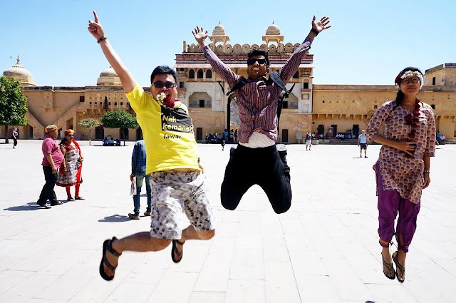 Tukang Jalan Jajan, Patel, Alwa Kwan di Amber Fort