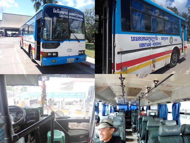 Laos, Vientiane, Central bus station, khua din bus station, talat sao bus station, morning market, bus station, terminal, lao thai bus, lao thai border