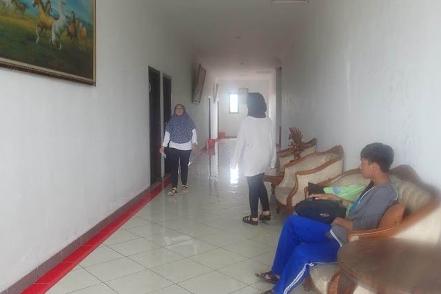 suasana di hotel grafika gombong