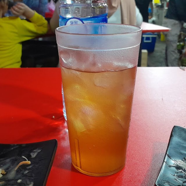 ice lemon tea hiroshima kuliner jepang kaki lima