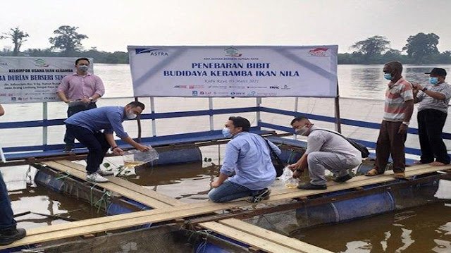 KBA Durian Berseri, menebar bibit ikan